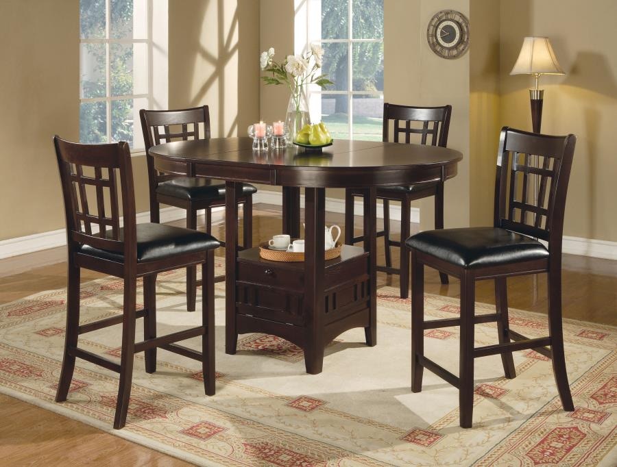 Coaster Casual Dining 5 Piece Dining Room Set 102888 S5 Interior