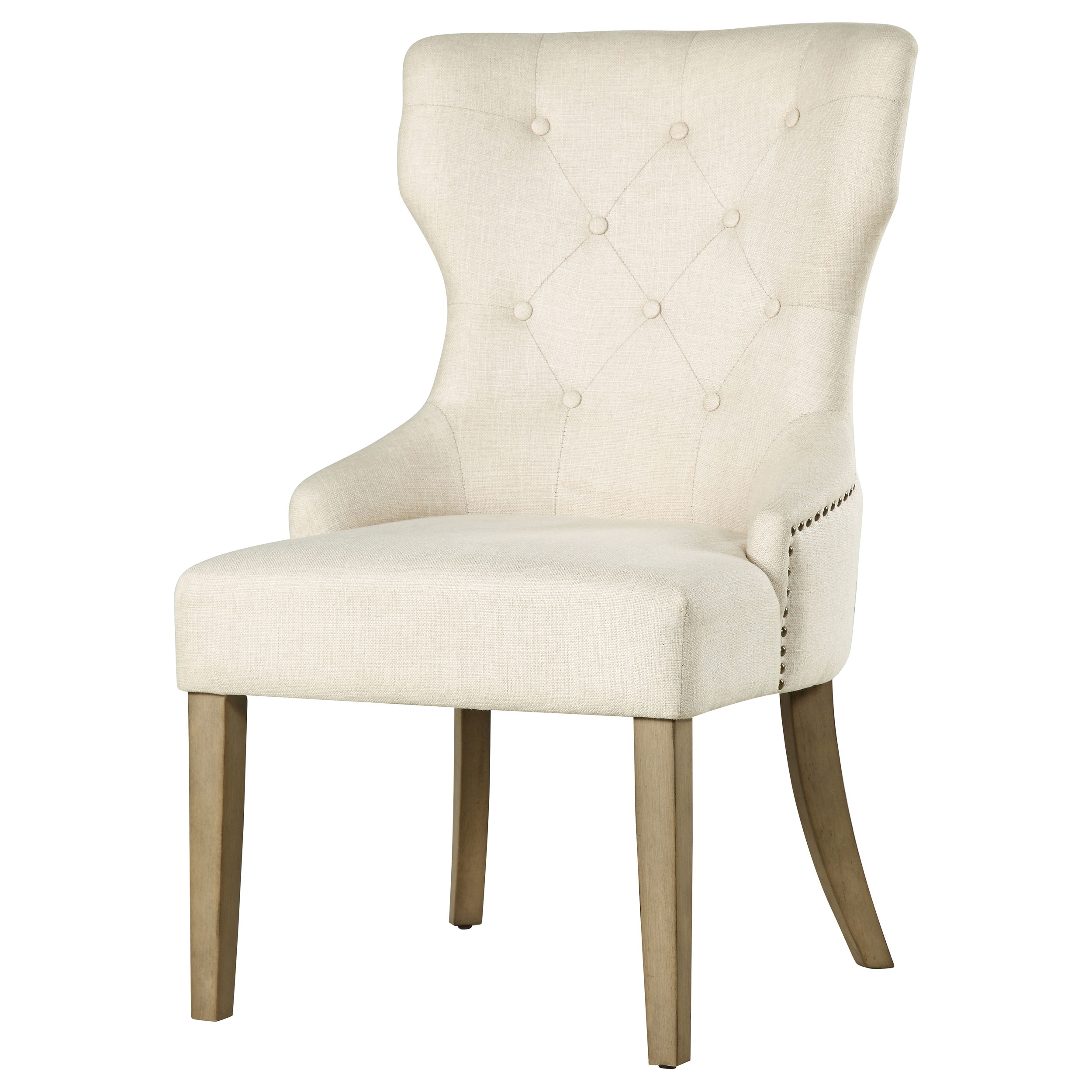 Coaster Baney Beige Tufted Back Dining Chair - Thumbnail 5