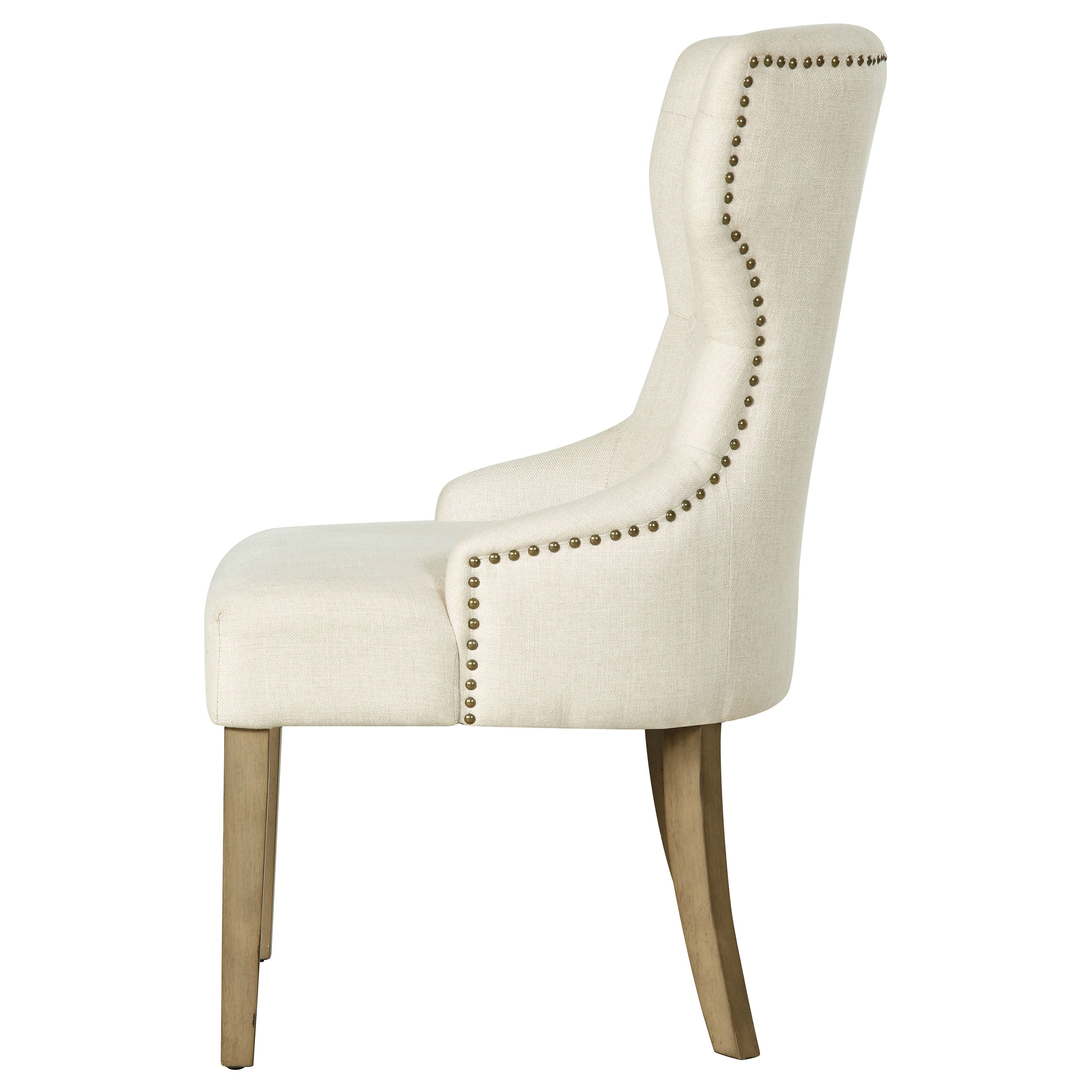 Coaster Baney Beige Tufted Back Dining Chair - Thumbnail 4