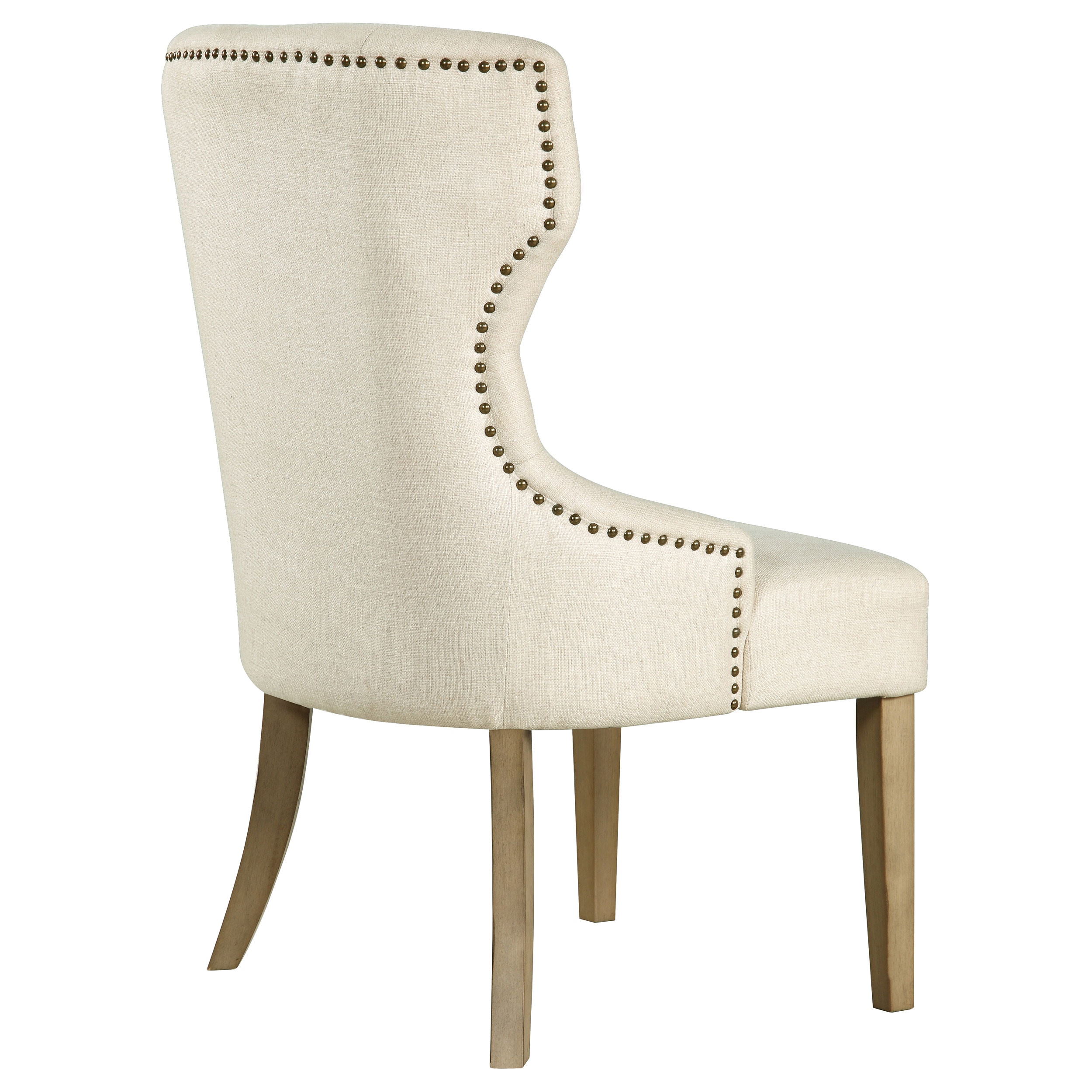 Coaster Baney Beige Tufted Back Dining Chair - Thumbnail 3