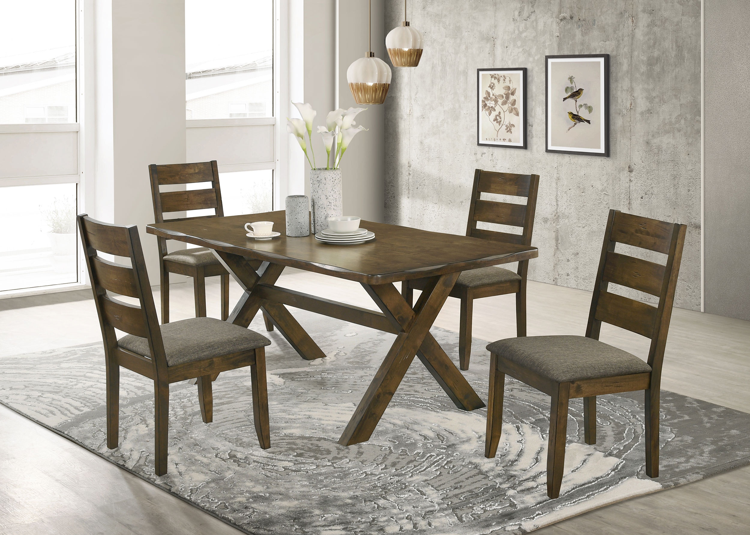 Coaster Casual Dining Alston Rectangular 71-inch Dining Table