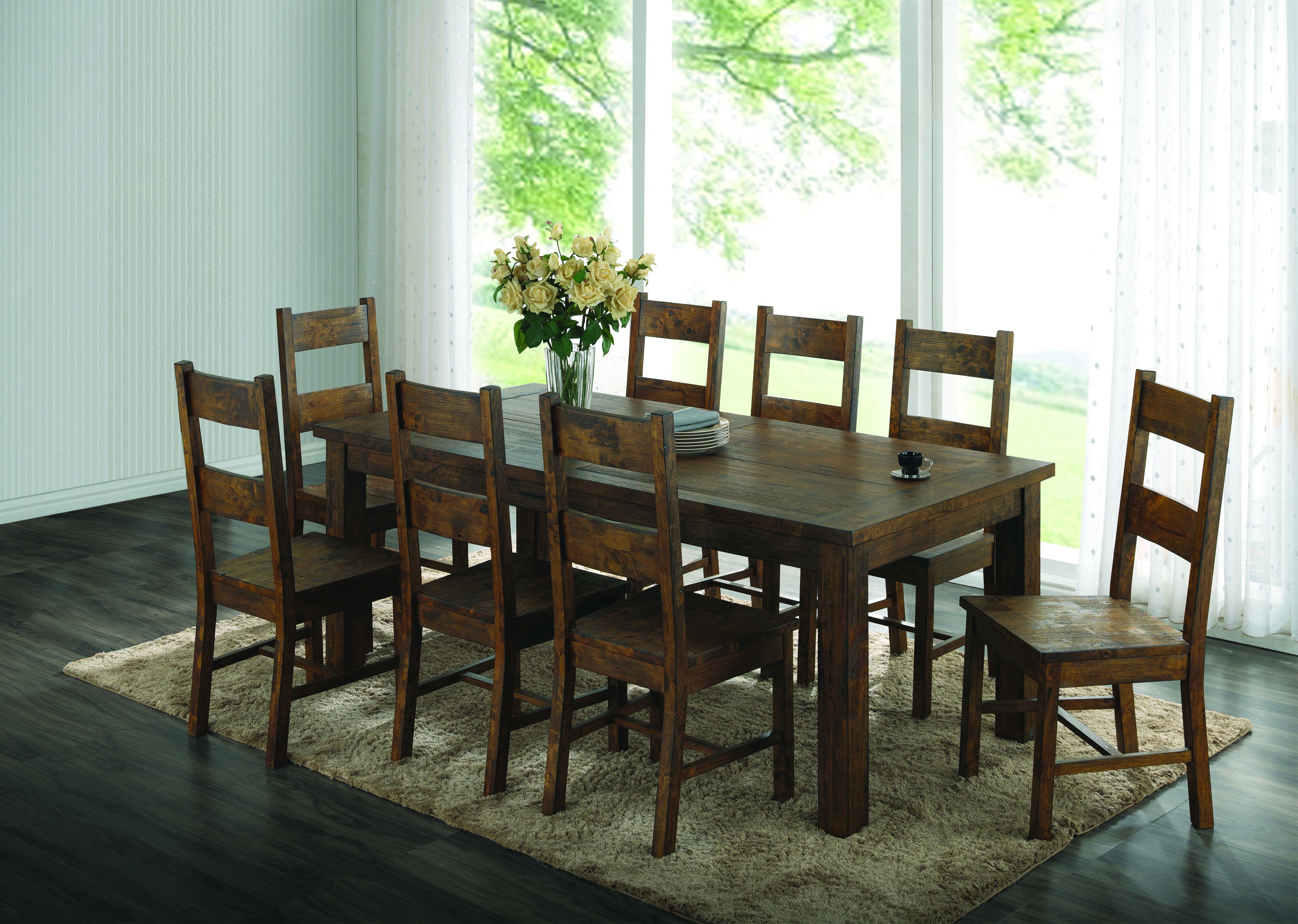 Coaster 7 piece online dining set