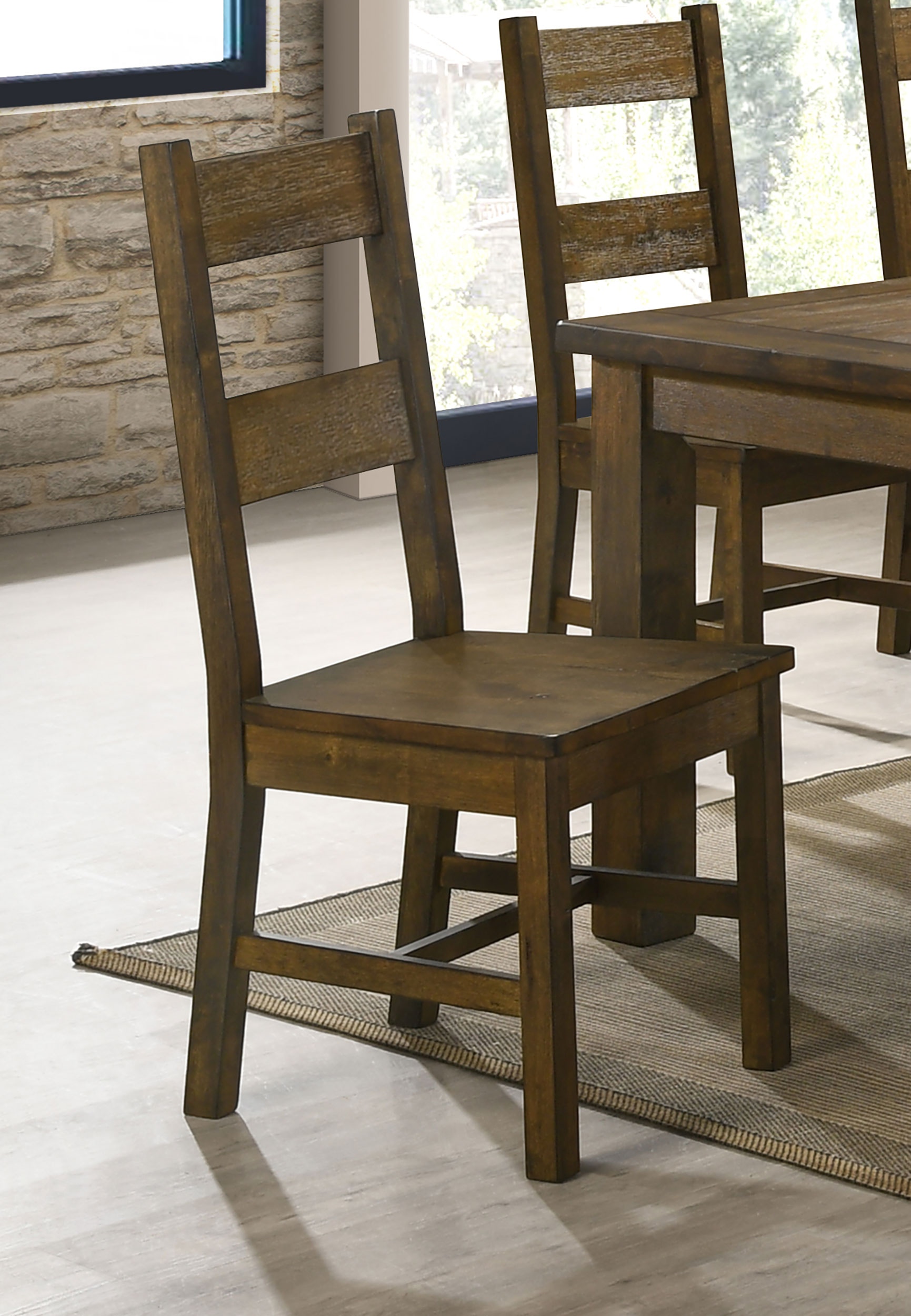 Coaster Casual Dining Coleman Dining Side Chair Rustic