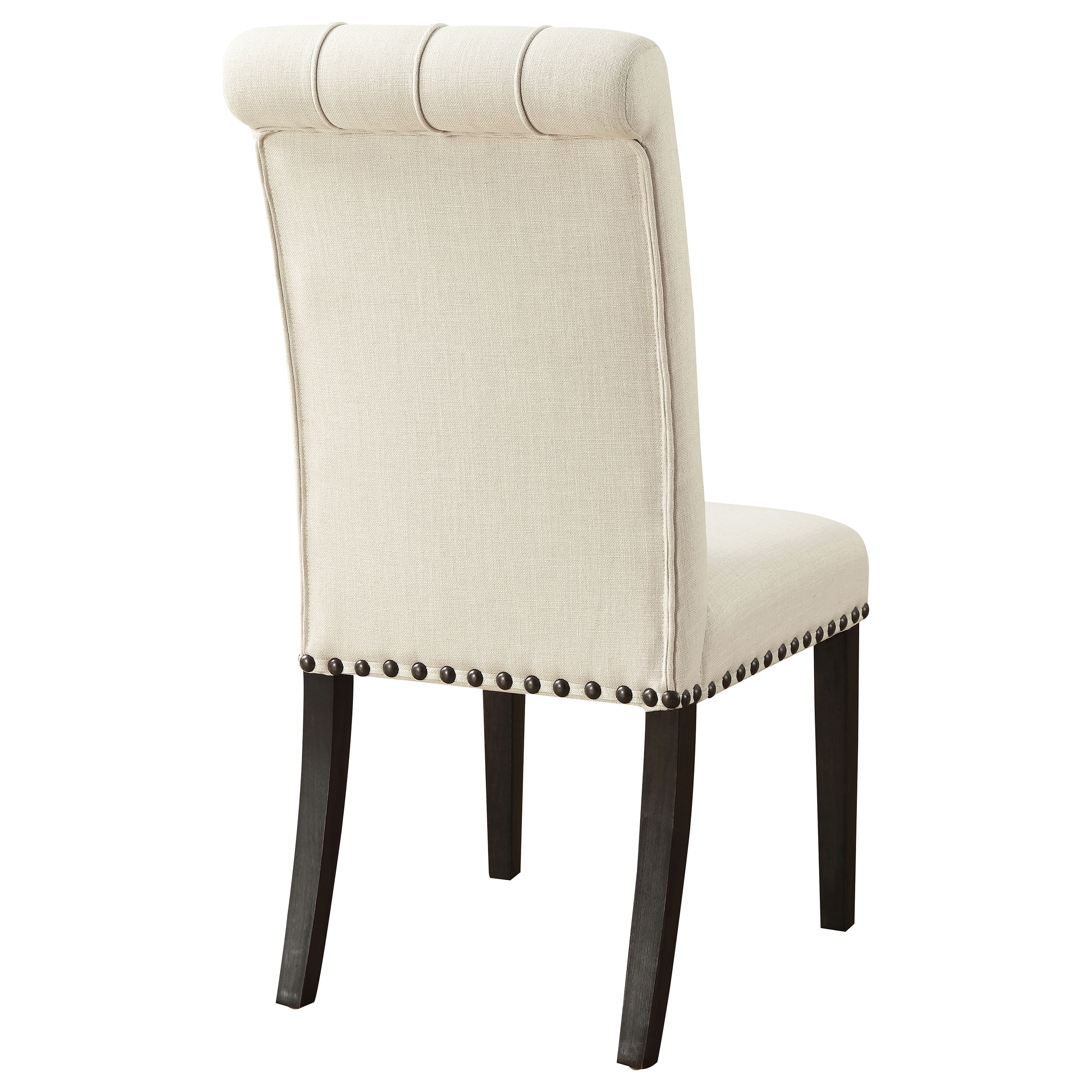 Coaster Casual Dining Alana Fabric Upholstered Dining Side Chair