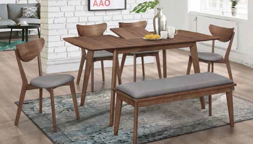 Coaster Casual Dining 5 Piece Dining Room Set 108080 S5 Silk