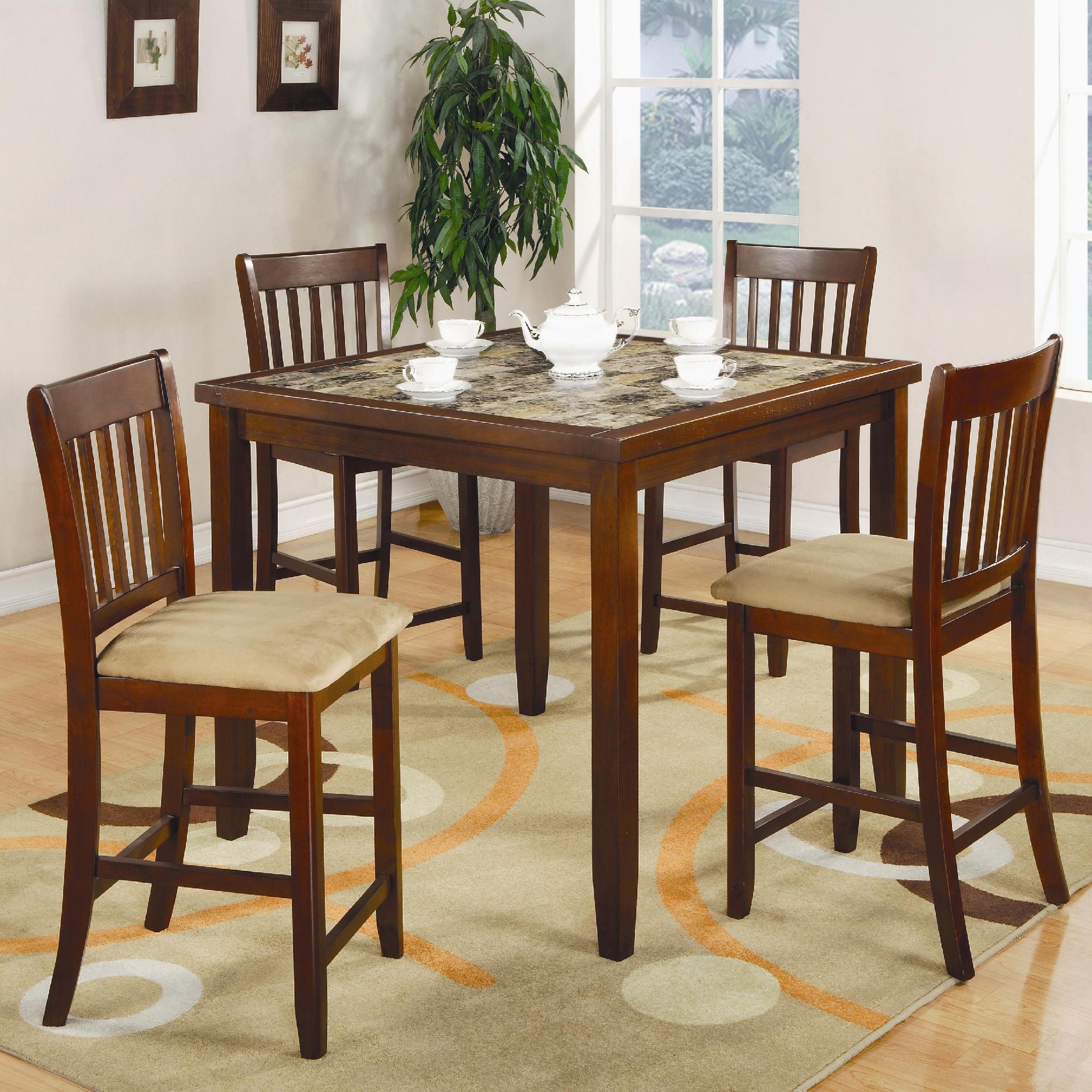 Coaster Casual Dining 5 Piece Set 150154 Rider Furniture