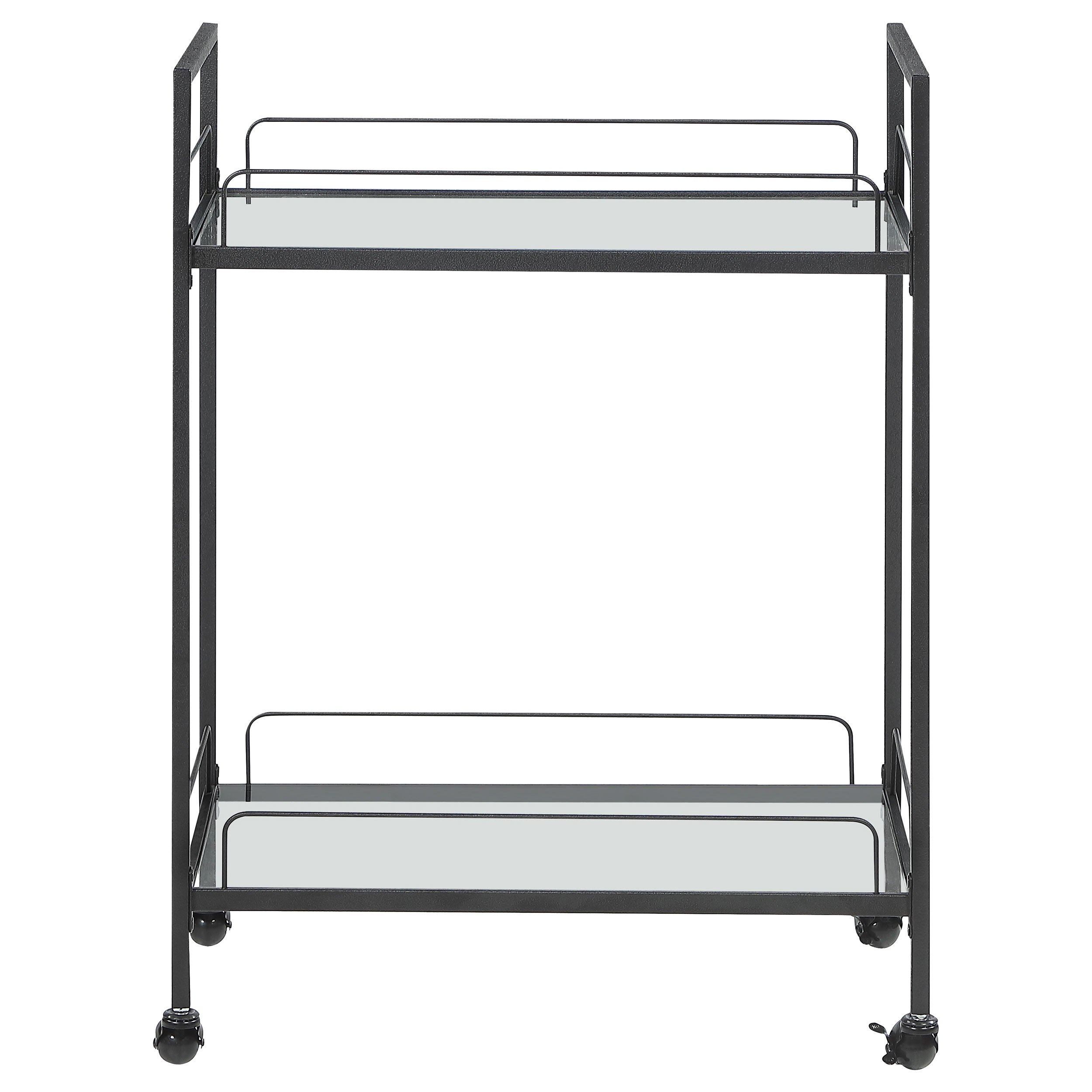 Coaster Home Accents Curltis 2-tier Rectangular Glass Shelf