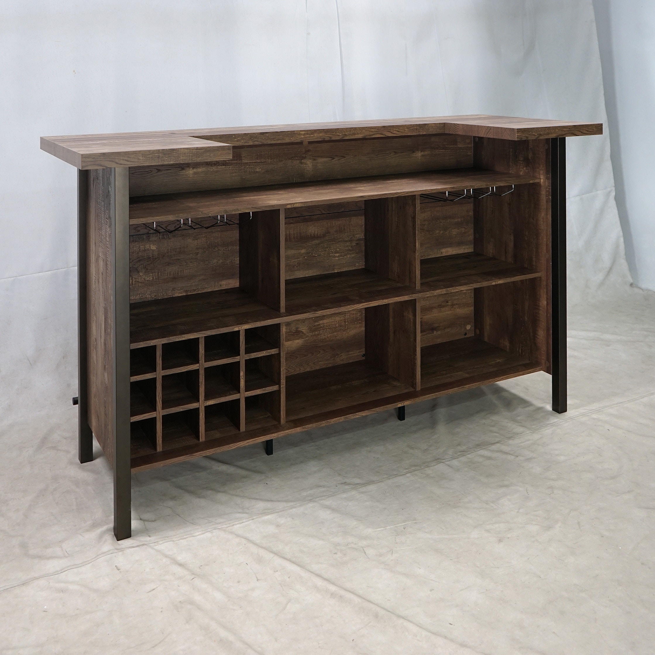 Coaster Bar and Game Room Bellemore Rectangular Storage Bar Unit