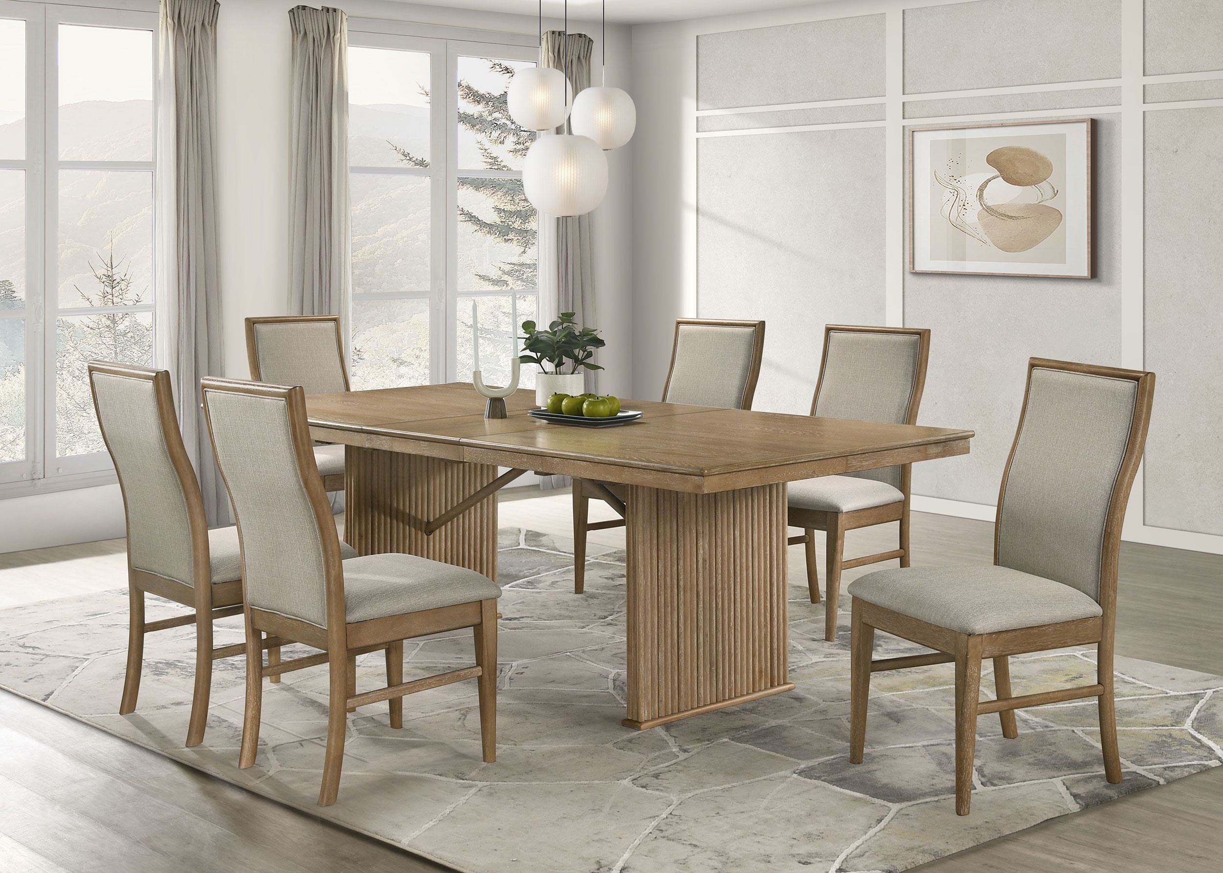 Coaster Casual Dining Adina 7-piece Extension Dining Set