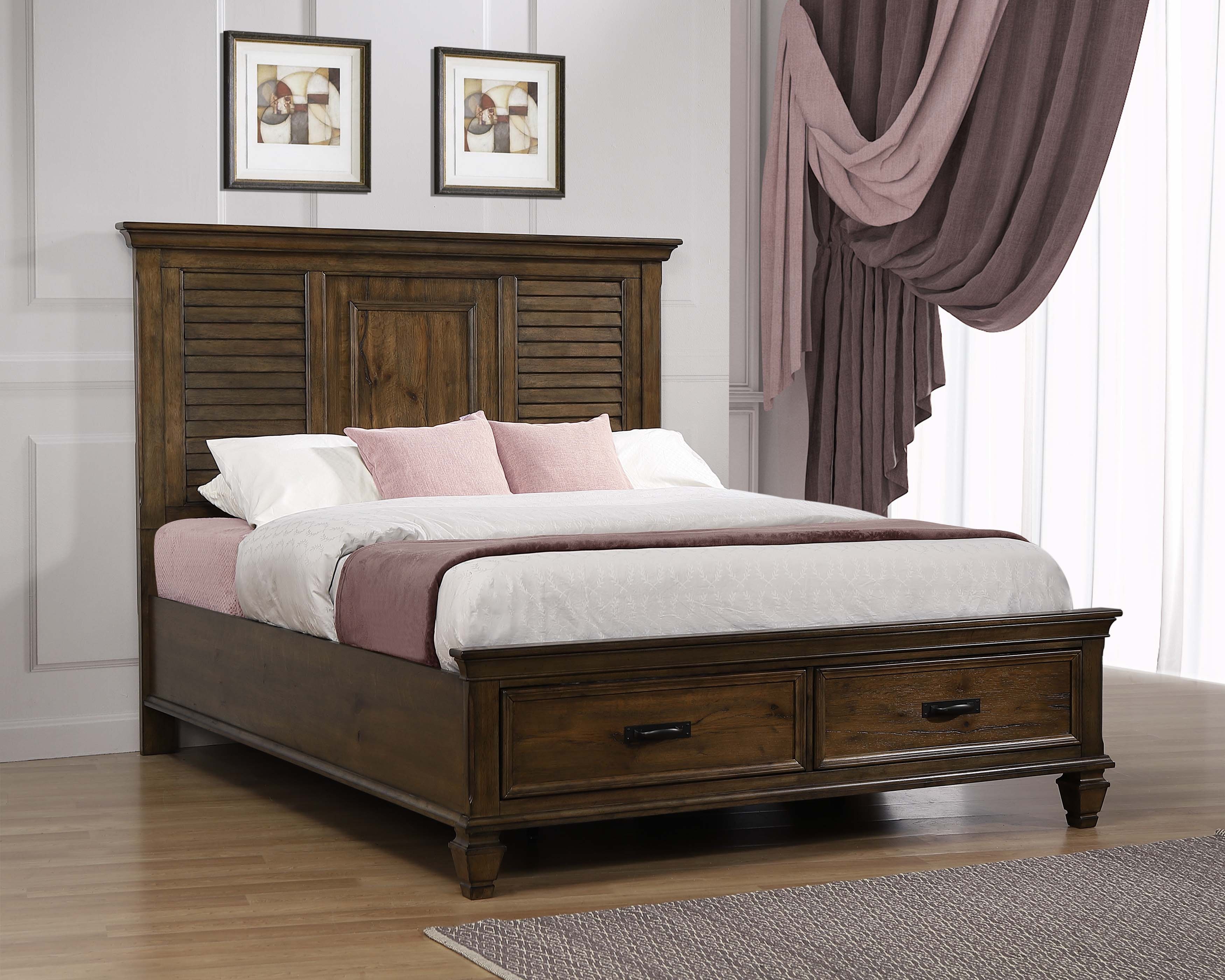 Coaster Bedroom Queen Bed 200970Q Silk Greenery Home Store St