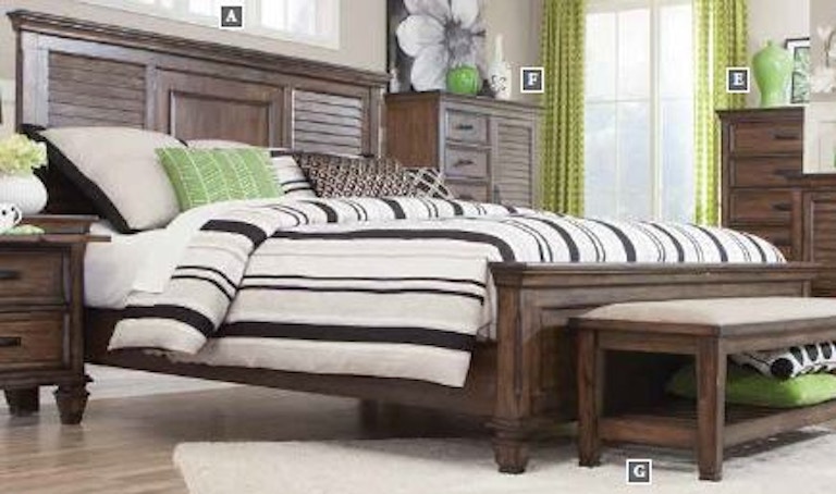 Franco Storage Bedroom Set (White) Coaster Furniture
