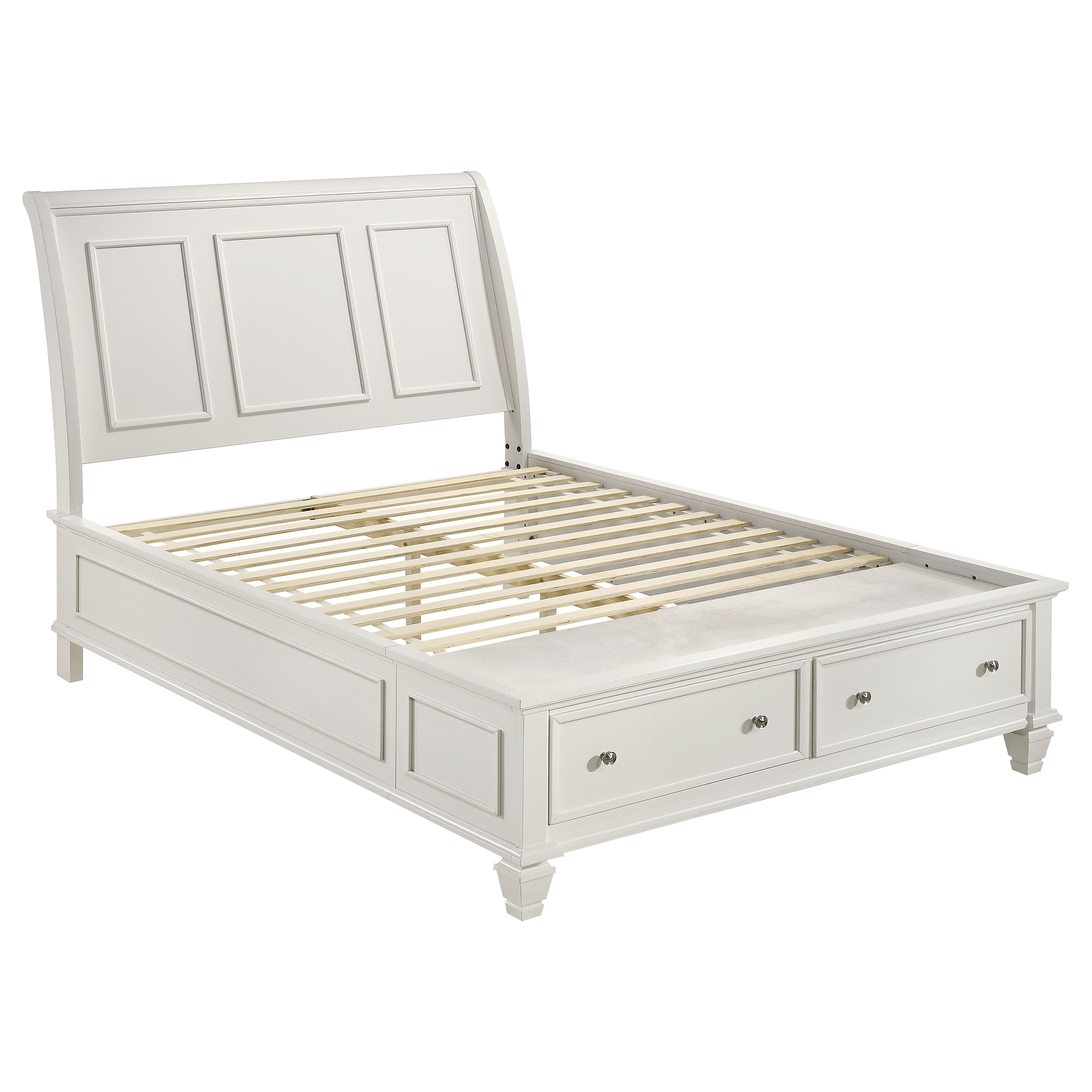 Coaster Bedroom Sandy Beach 4-piece Queen Bedroom Set Cream