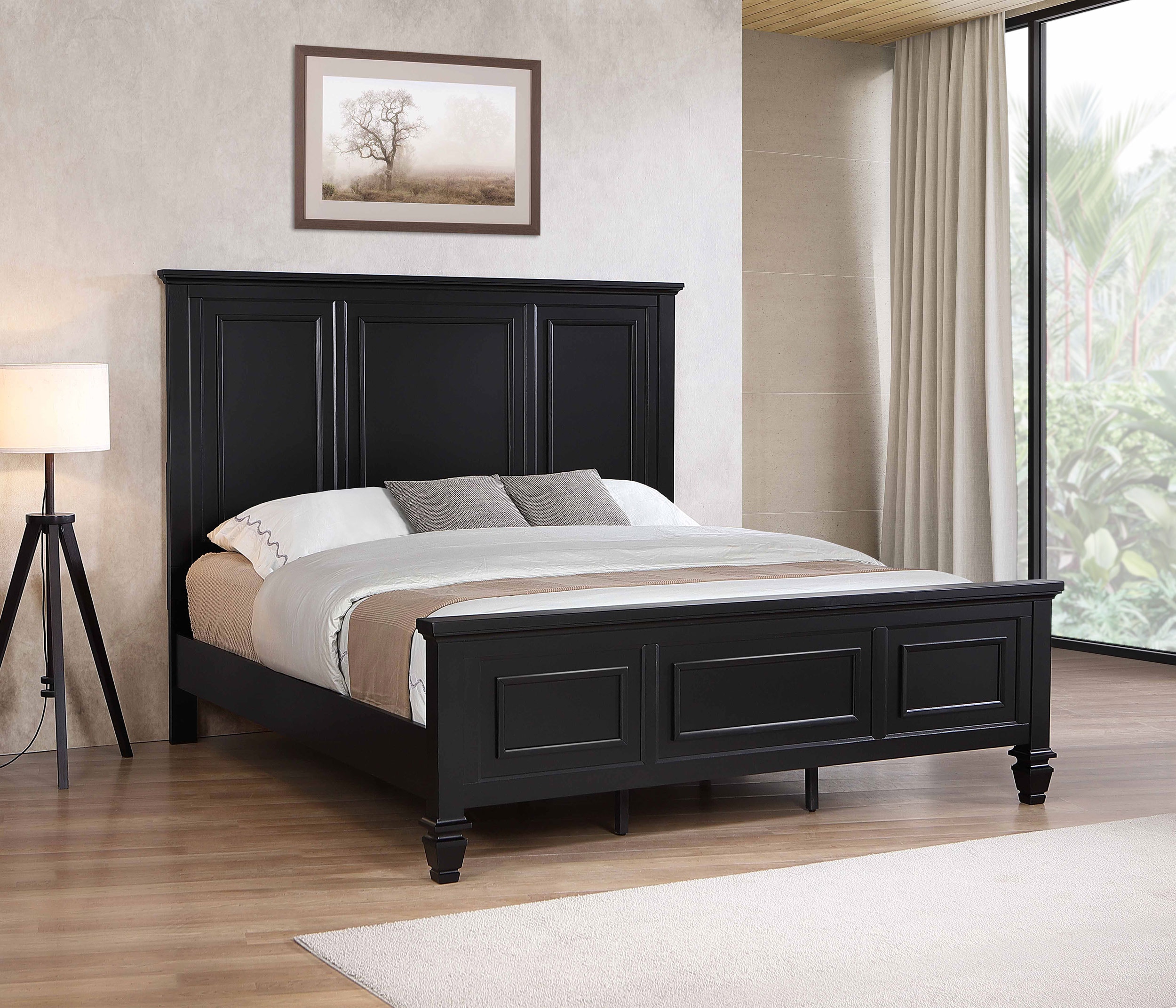 Coaster Bedroom Sandy Beach 63-inch Eastern King Wood Panel Bed
