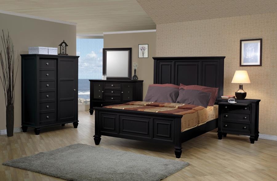 Black king on sale bedroom furniture