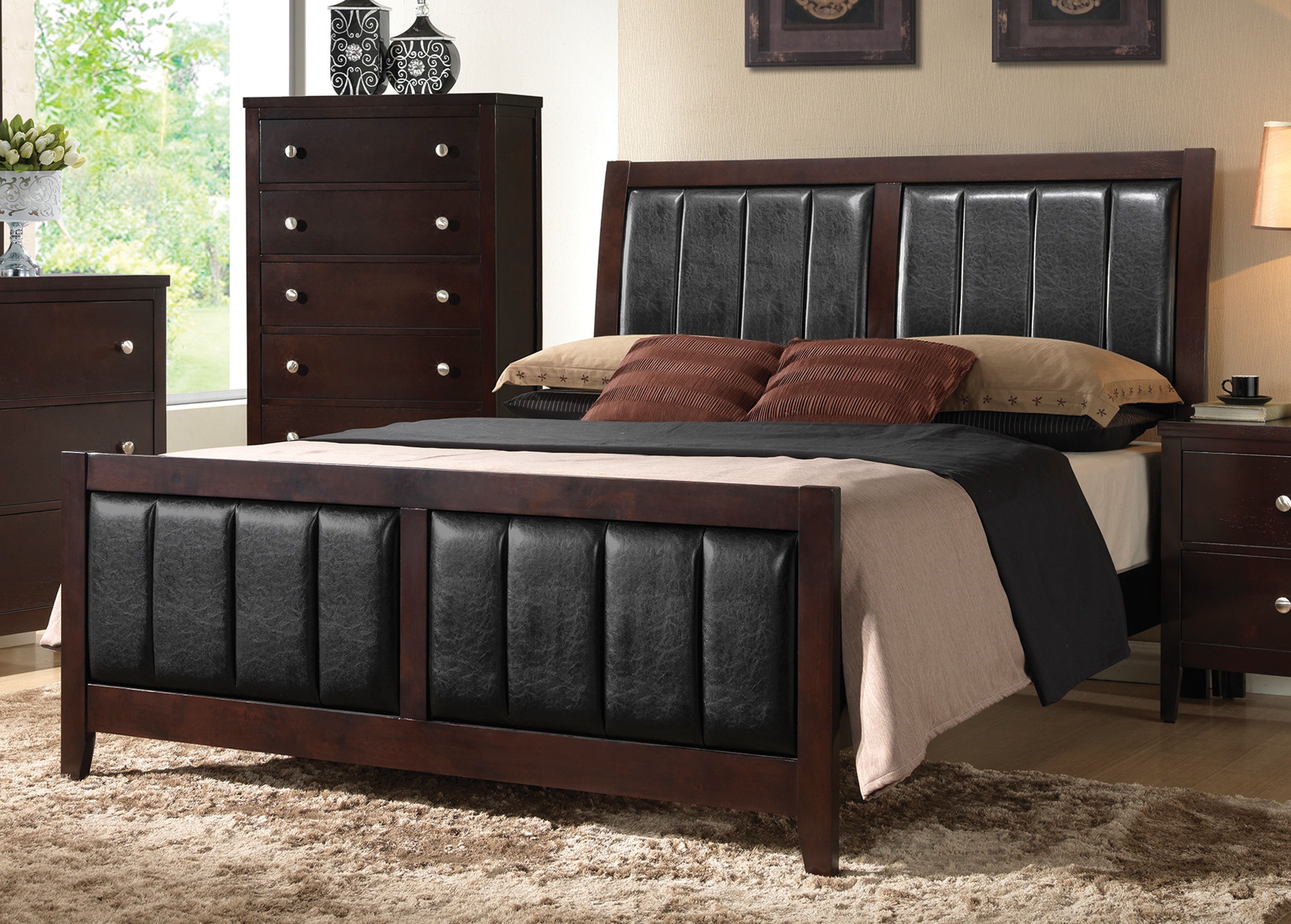 Headboard Footboard and Slats Box 1 Of 2
