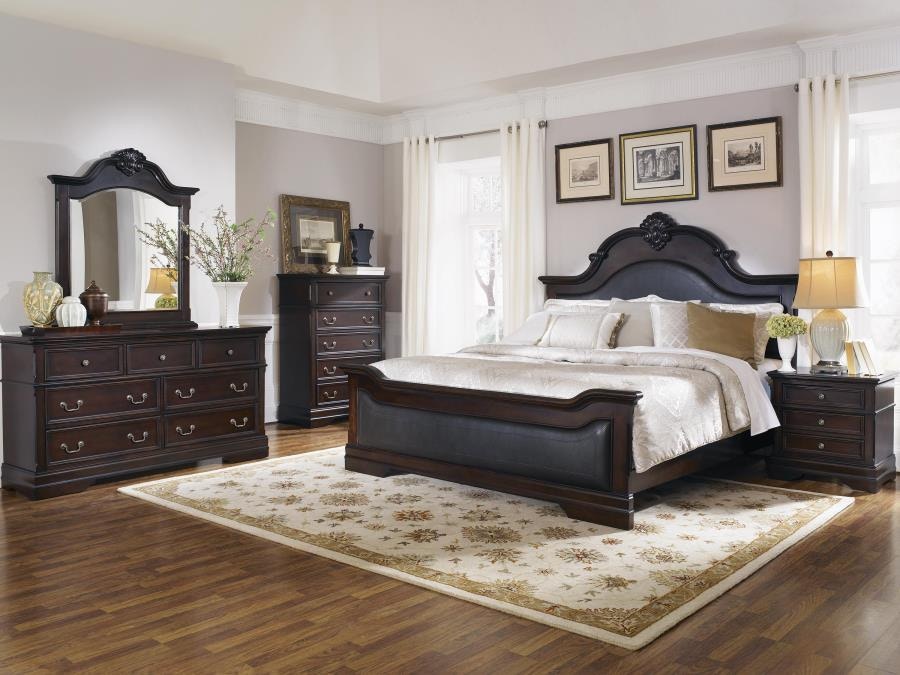 Coaster Bedroom 5 Piece Queen Bedroom Set 203191Q S5 Silk