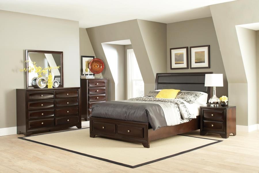 Coaster Bedroom 5 Piece Queen Bedroom Set 203481Q S5 Furniture