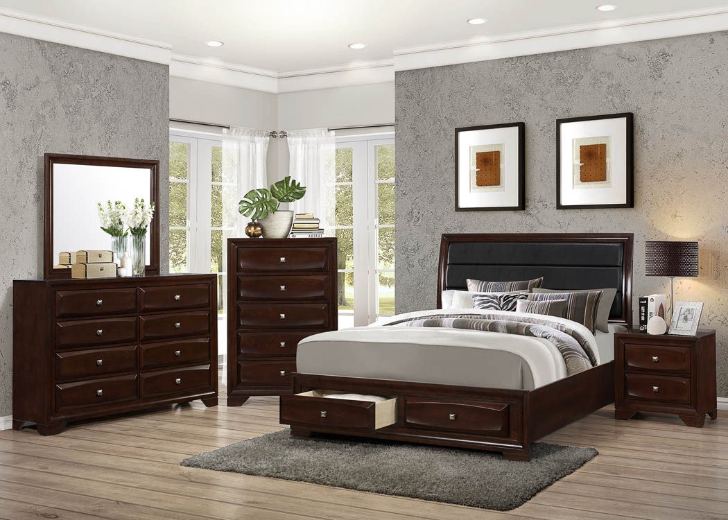 Coaster Bedroom 5 Piece Queen Bedroom Set 203481Q S5 Payless