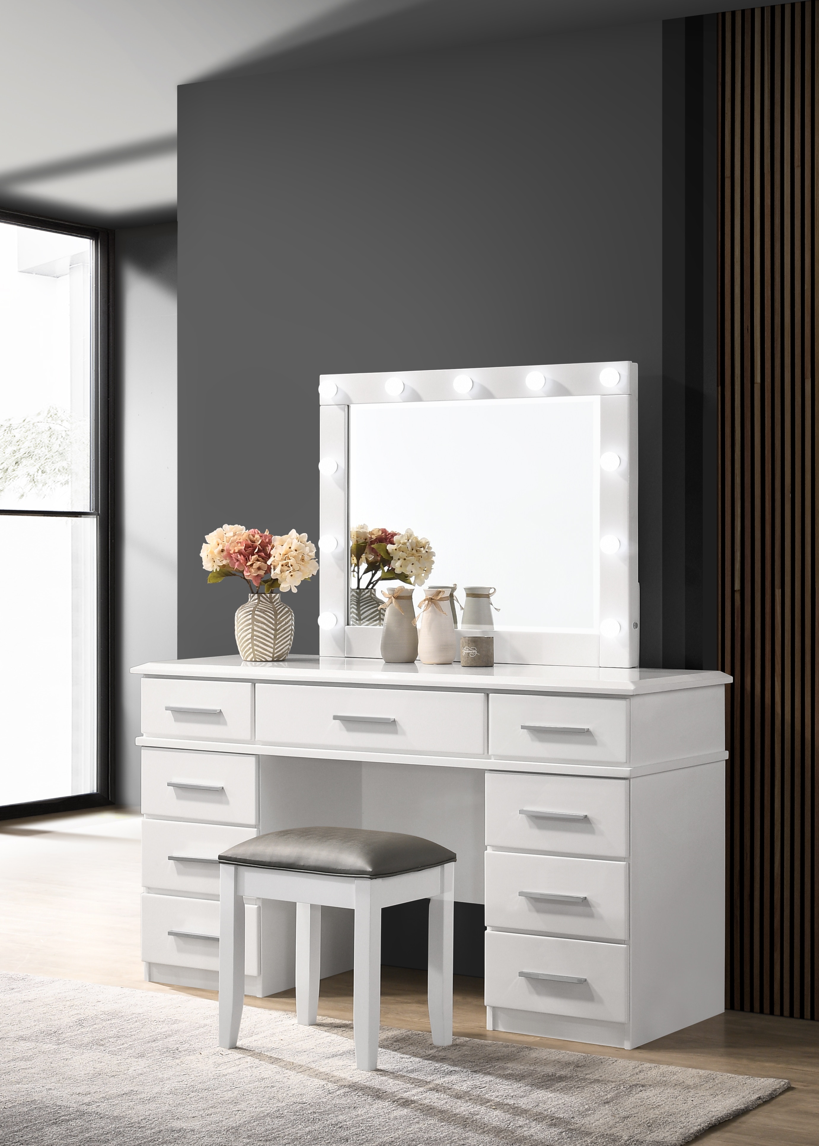 Coaster Bedroom Vanity Desk 203507 203507 Woodstock Furniture