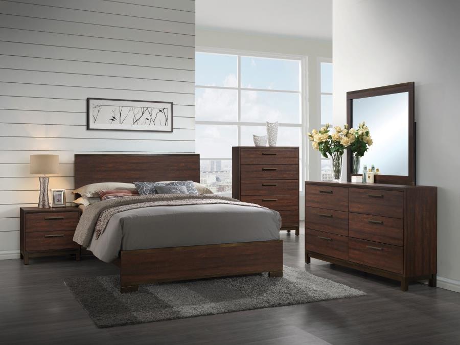 Coaster Bedroom 4 Piece King Bedroom Set 204351KE S4 Rider