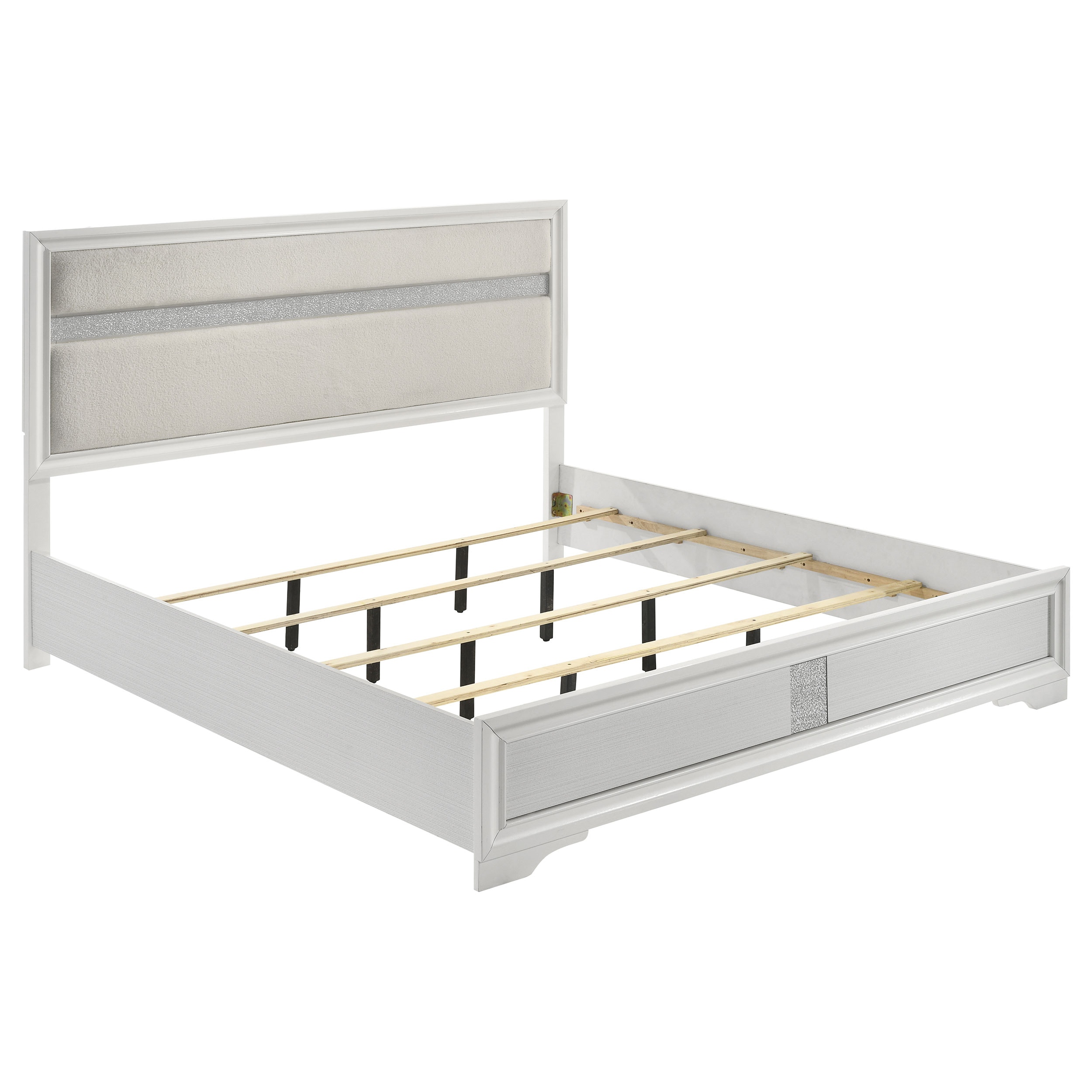 Coaster Bedroom Miranda 4-piece Eastern King Bedroom Set White