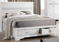 QUEEN グッズ　5点セット　(おまけ付き) Coaster Bedroom Miranda 5-piece Queen Bedroom Set White