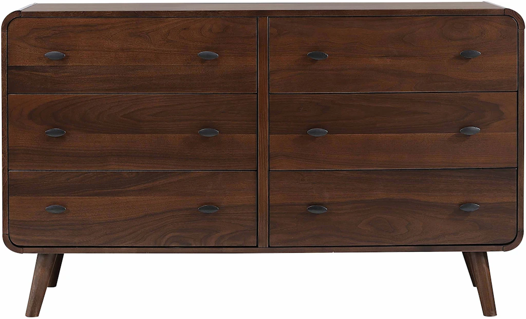 Coaster Bedroom Robyn 6-drawer Bedroom Dresser Dark Walnut 205133 - Rider Furniture - Princeton Coaster Bedroom Robyn 6-drawer Bedroom Dresser Dark Walnut 205133 - Rider Furniture - Princeton