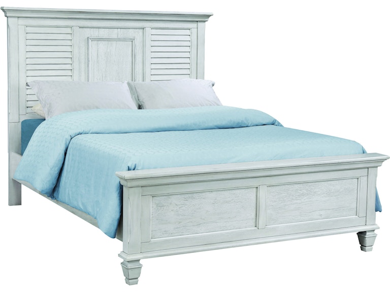 Coaster Antique White Queen Bed Box Two (FB) at Woodstock Furniture & Mattress Outlet