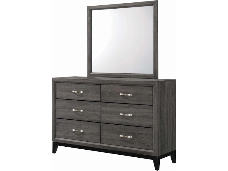 Coaster Bedroom Watson 6-drawer Dresser Grey Oak 212423 - Wenz Home Furniture - Green Bay, WI Coaster Bedroom Watson 6-drawer Dresser Grey Oak 212423 - Wenz Home Furniture - Green Bay, WI