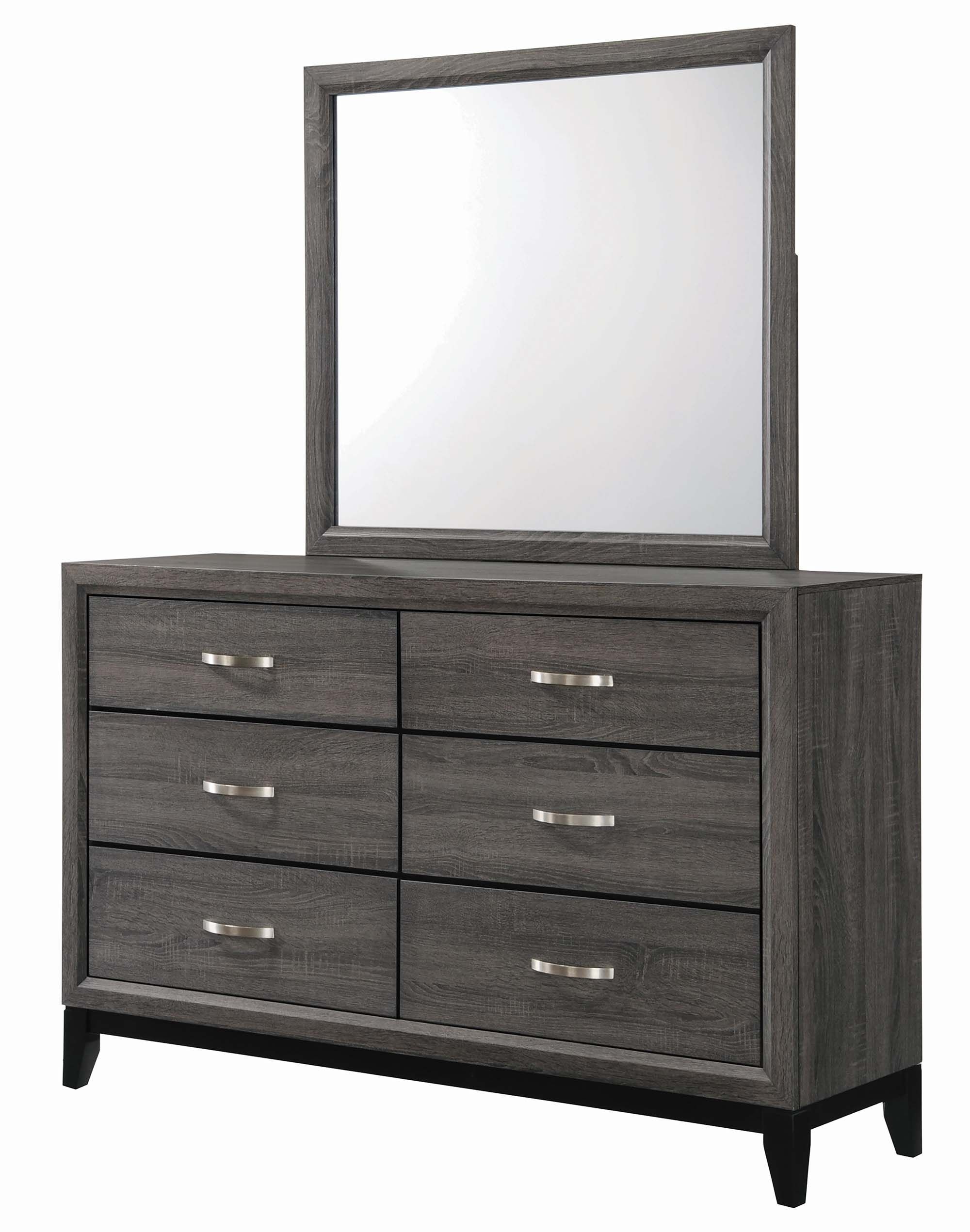 Coaster Mirrors Watson Dresser Mirror Grey Oak 212424 - Furniture Market -  Austin, TX