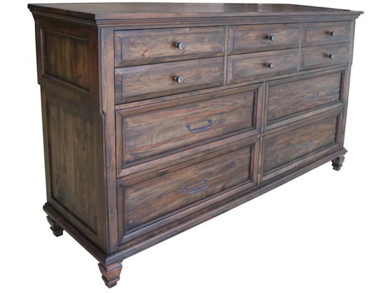 weathered brown dresser Rusticated Six Drawer Dresser Weathered Brown Bedroom