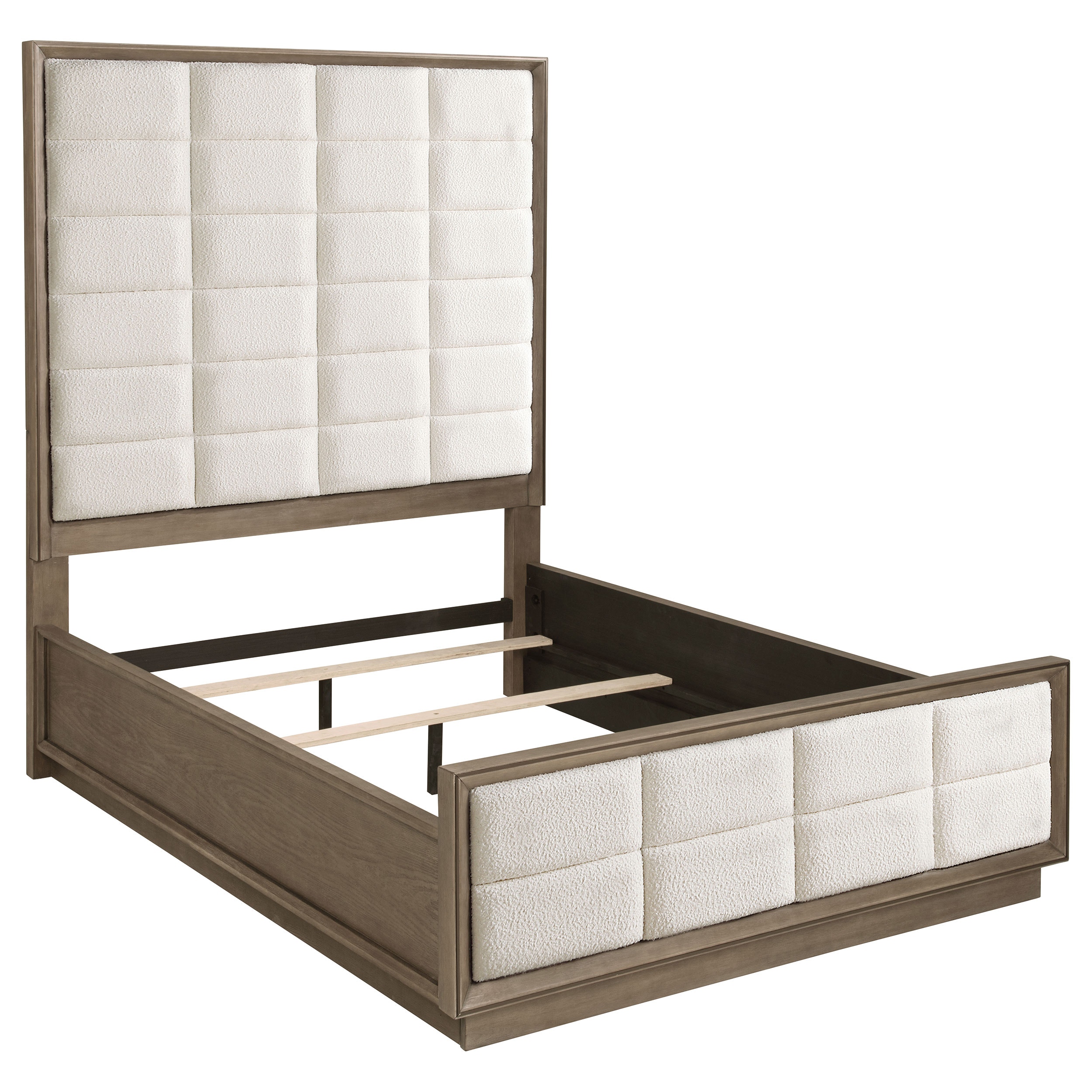 Coaster Durango 80-inch Queen Panel Bed Taupe Oak 223271Q