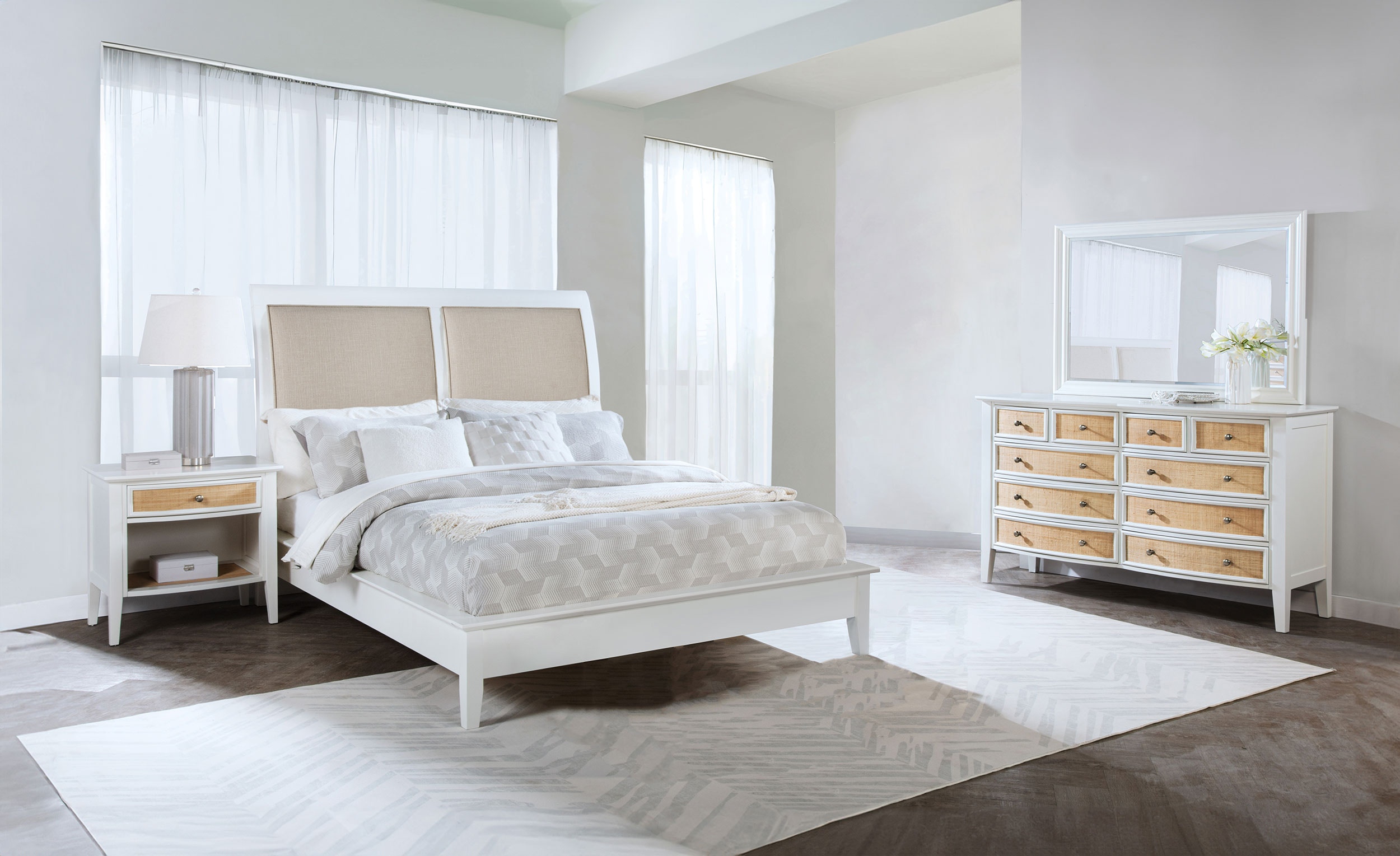 Coaster Bexhill 4-piece Queen Bedroom Set White 223471Q-S4