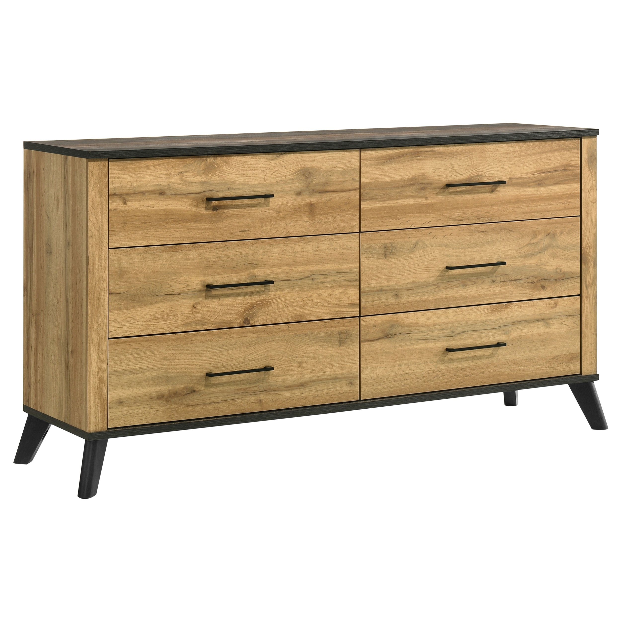 Coaster Bedroom Kaywood 4-piece Queen Bedroom Set Natural