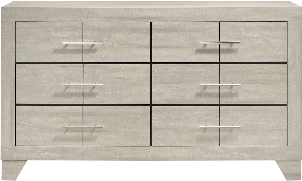 Coaster Bedroom Trenton 6-drawer Bedroom Dresser Rustic Cream 225063 - Rider Furniture - Princeton Coaster Bedroom Trenton 6-drawer Bedroom Dresser Rustic Cream 225063 - Rider Furniture - Princeton