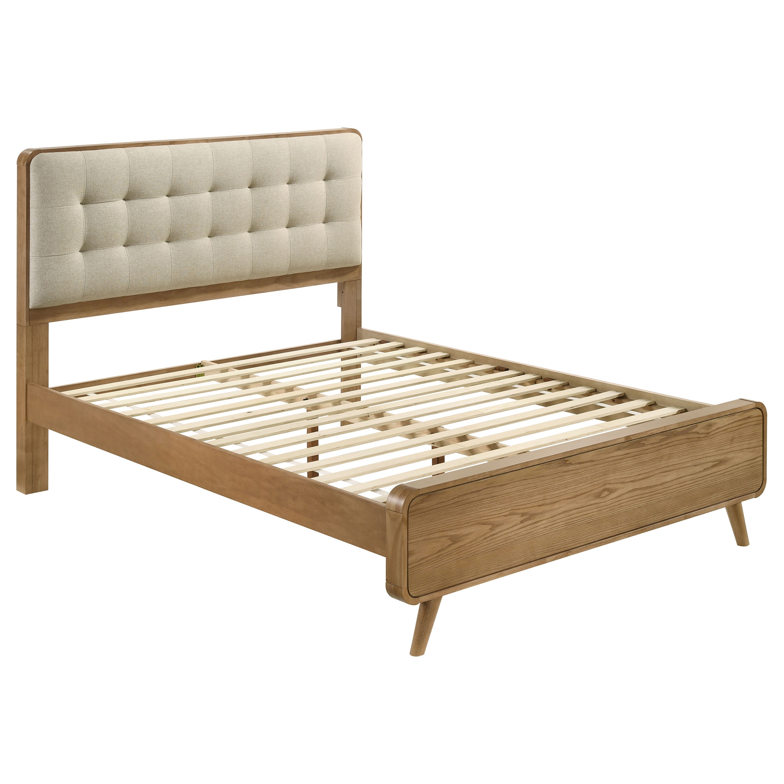 Coaster Robyn Wood California King Platform Bed Light Ash 225091KW