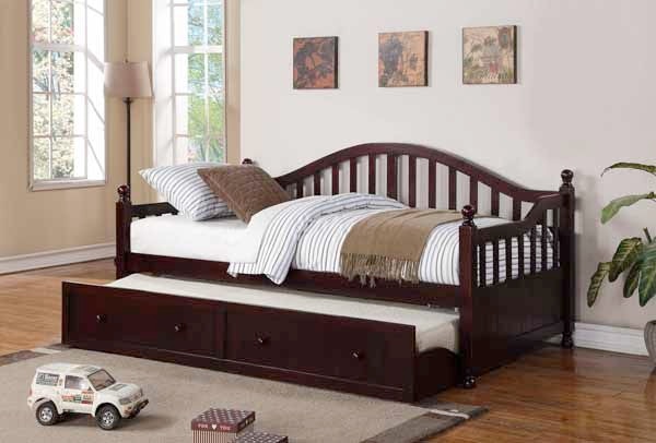 Coaster daybed on sale with trundle