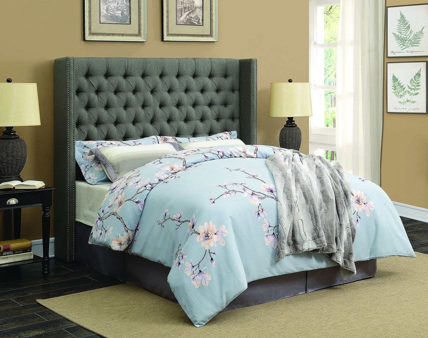 Coaster Bedroom Queen Headboard 301405QB1 Furniture Plus Inc