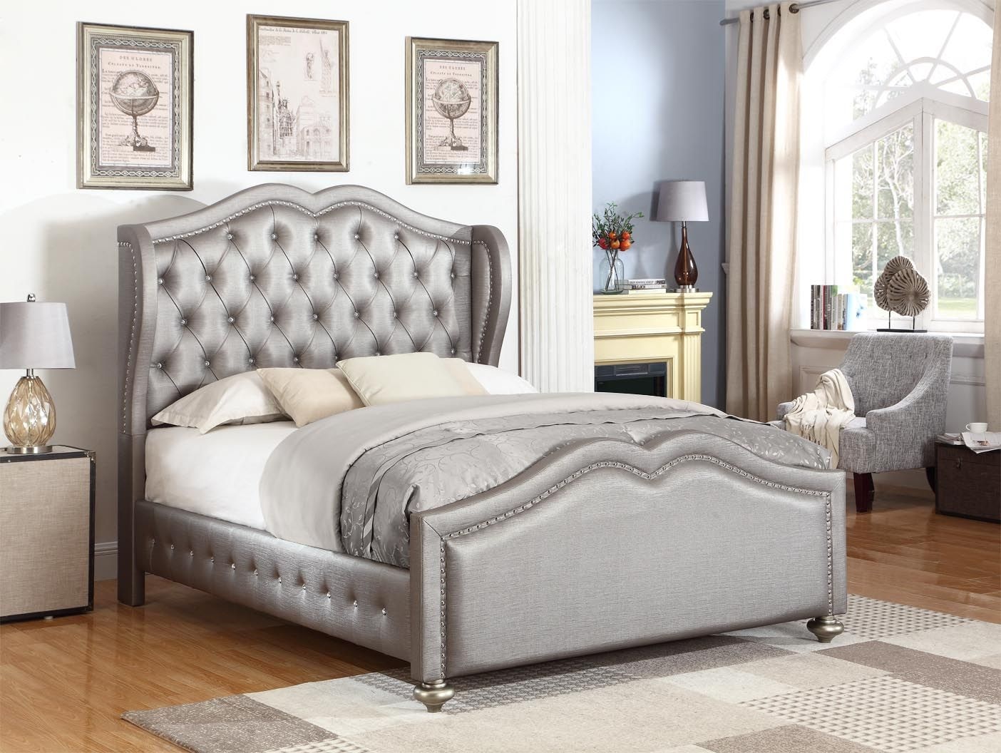 Coaster home deals furnishings upholstered bed