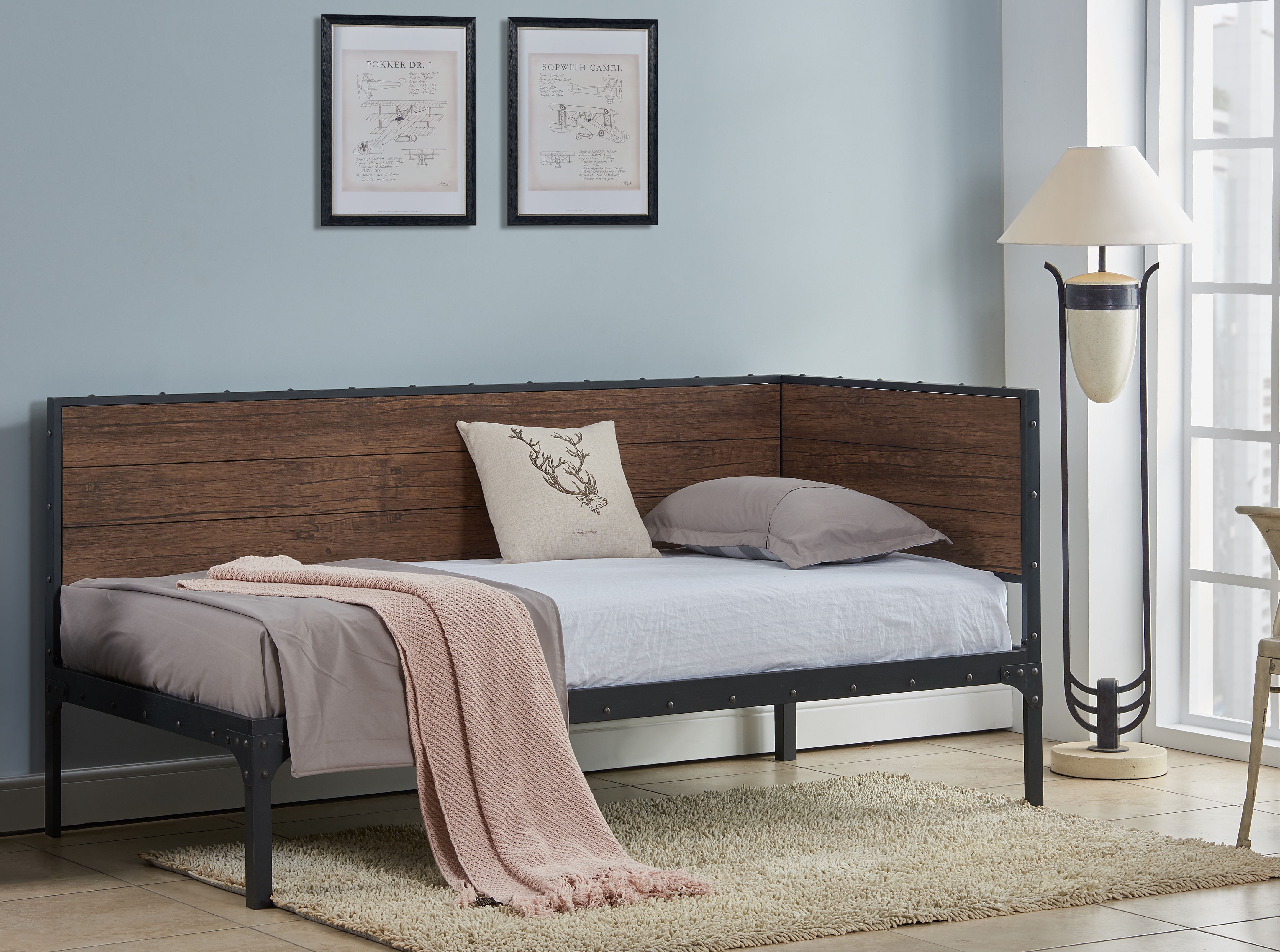 Coaster Bedroom Twin Daybed 300836 King Furniture Holmen WI