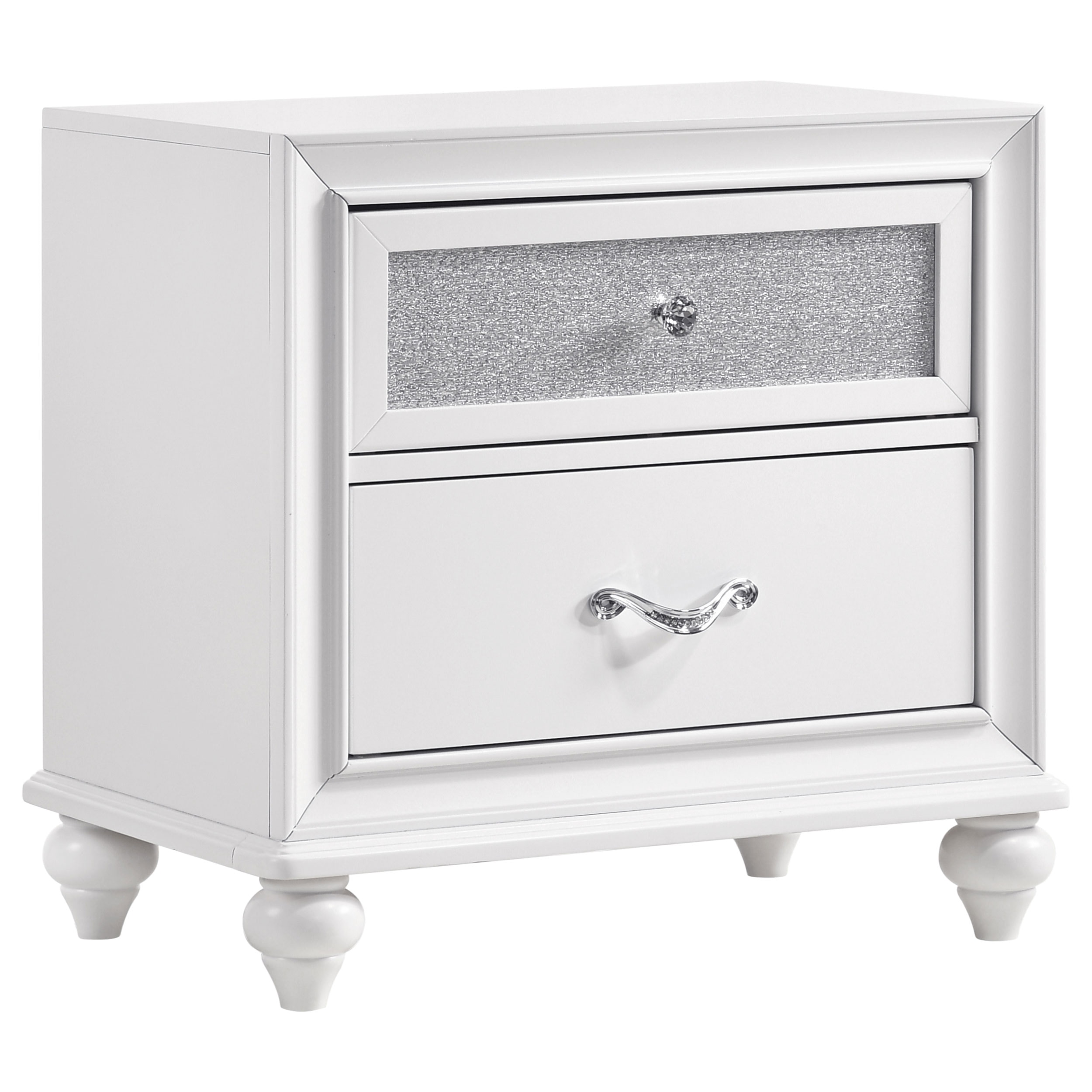 Coaster Bedroom Barzini 5-piece California King Bedroom Set White
