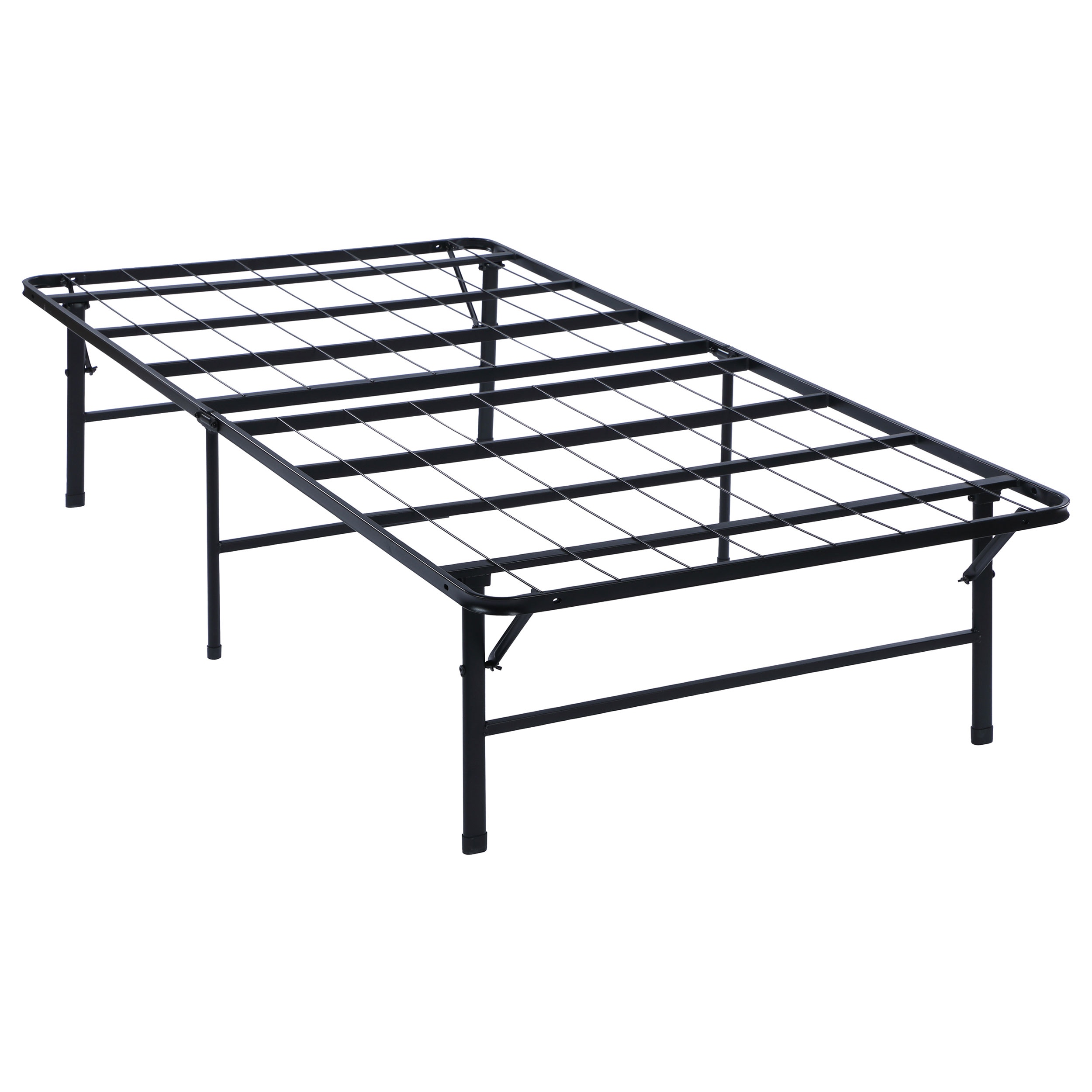 Coaster Mabel Metal Twin Mattress Support Platform Bed Black 305957T