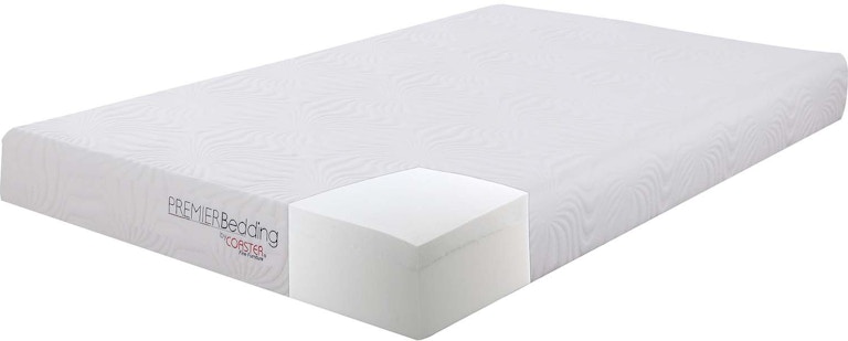 coaster milano memory foam mattress