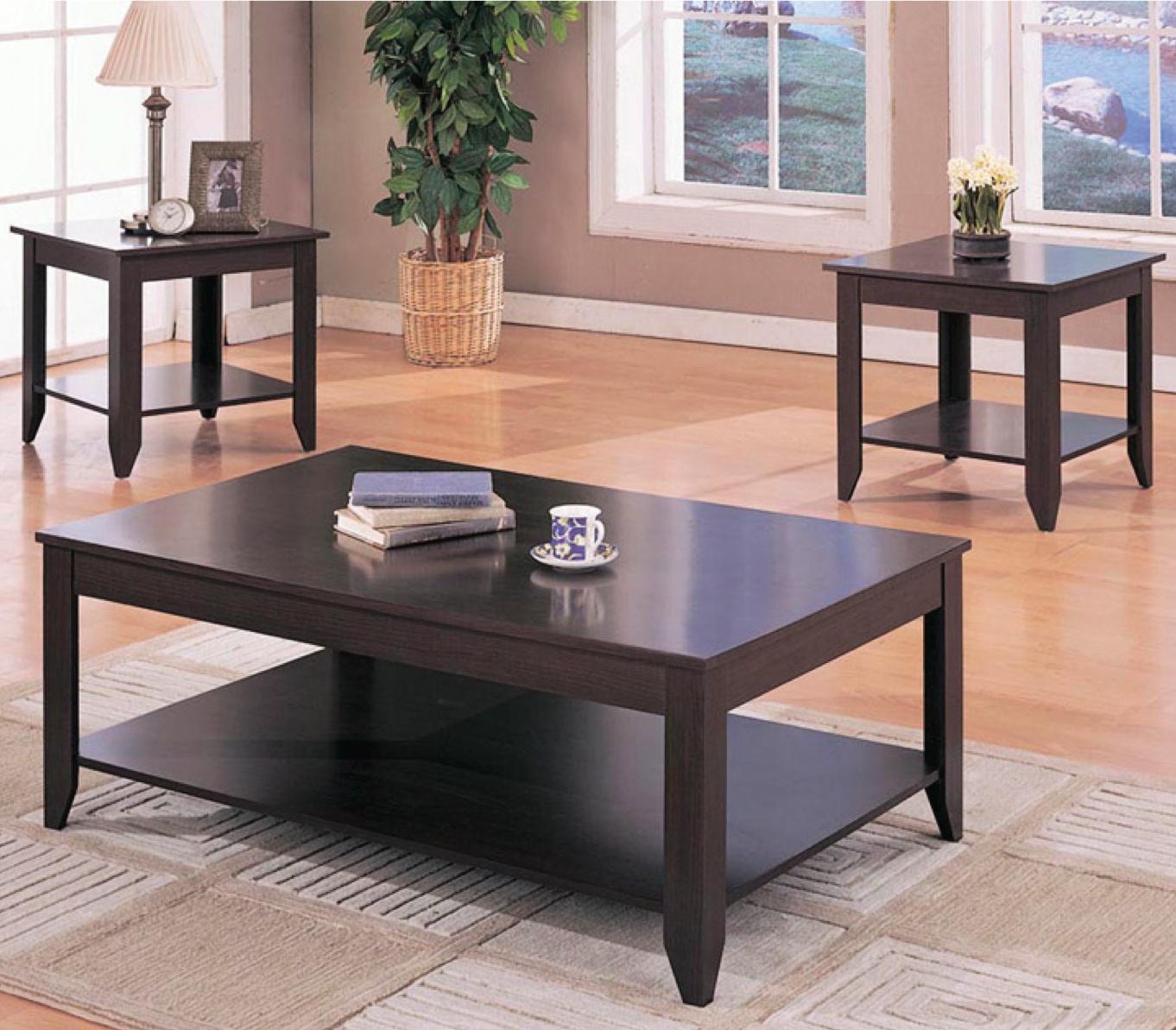 coaster furniture coffee table set