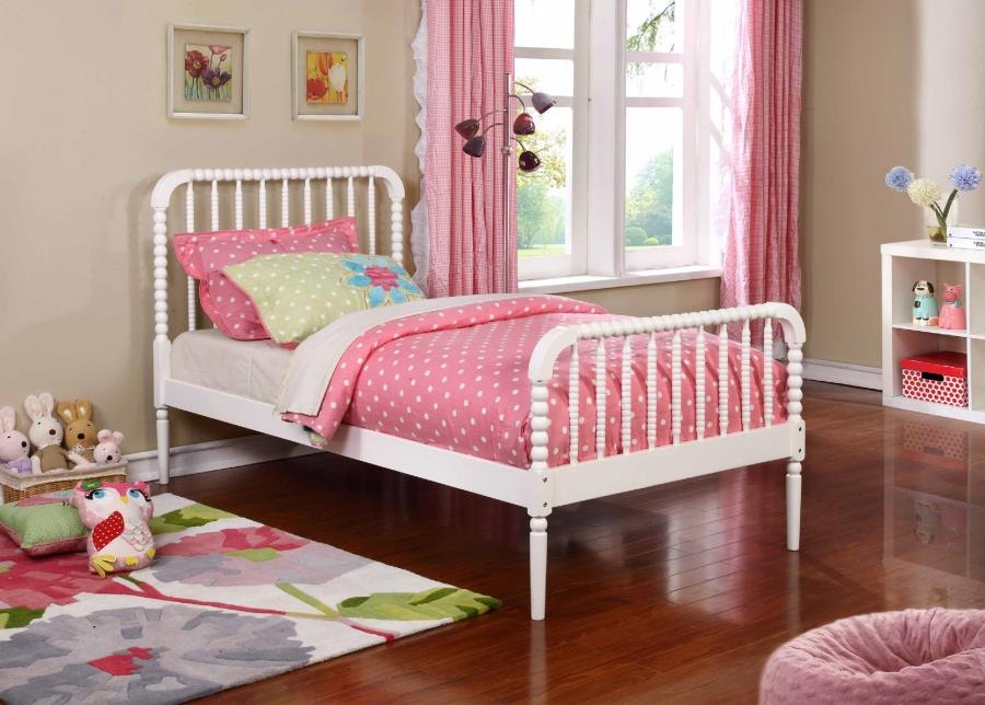 Twin bed frame on sale in store