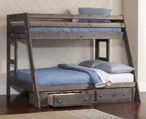 coaster youth loft bed