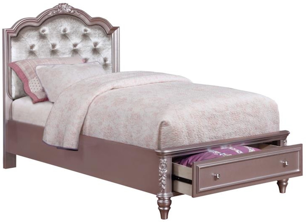 Coaster Furniture Beds Louis Philippe 202411T Twin Sleigh Bed (Twin) from  Al's Furniture Denton Texas