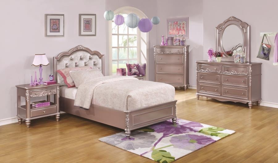 5 piece deals twin bedroom set