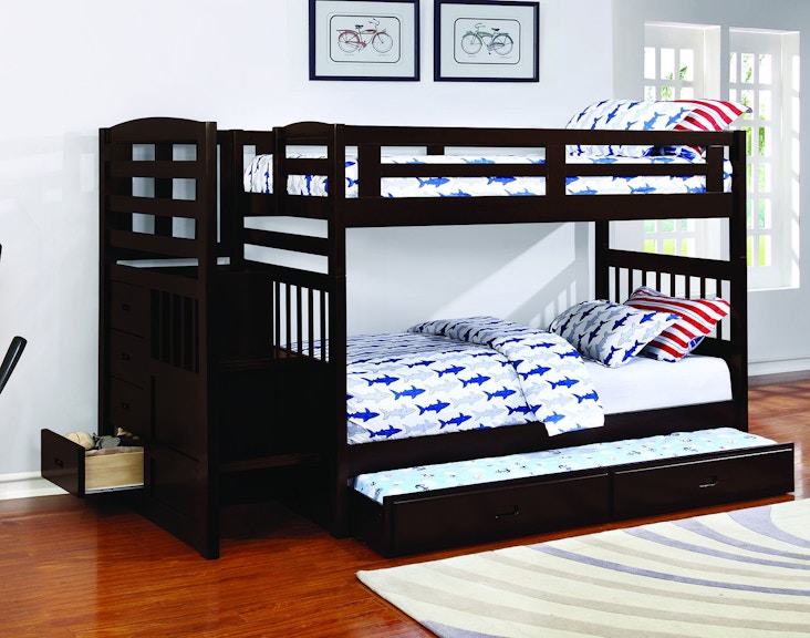 Coaster Youth Bunk Bed 460362b4 Furniture Kingdom Gainesville Fl