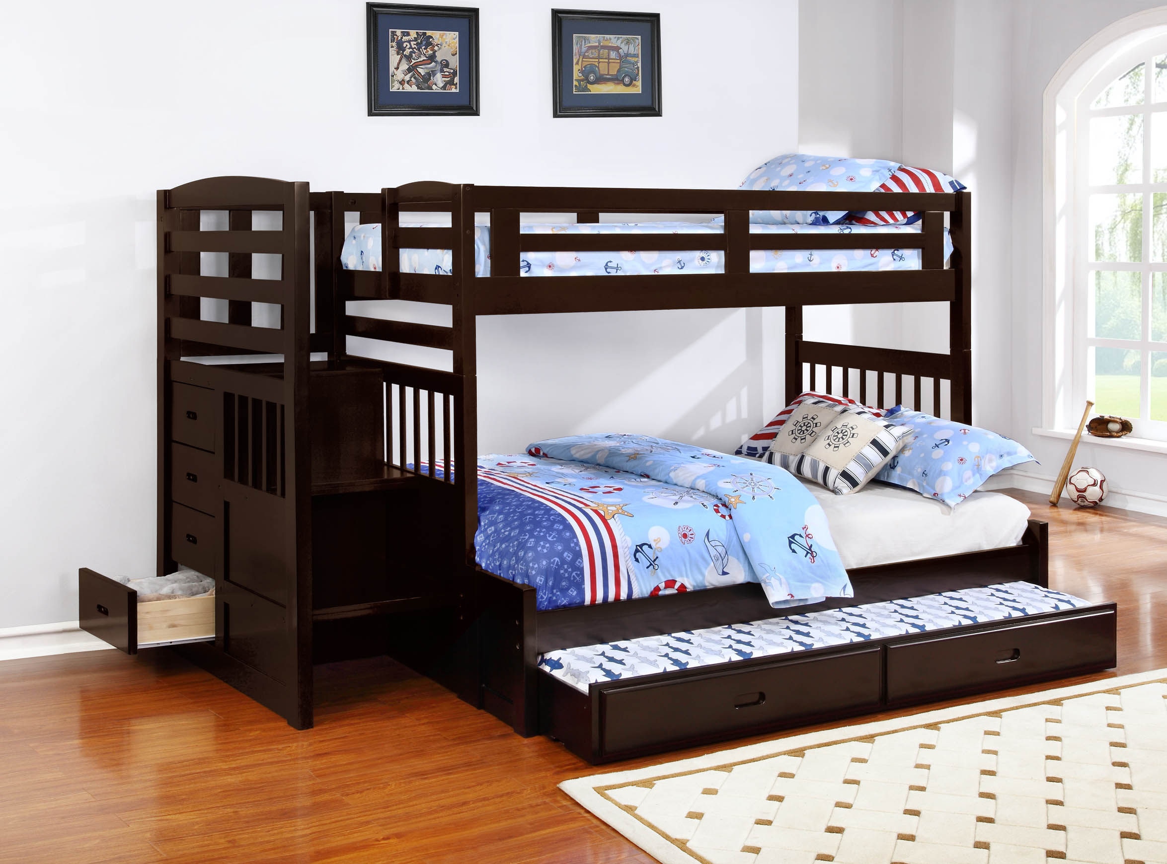 Coaster Bedroom Twin/Full Bunk Bed Component 460366B2 